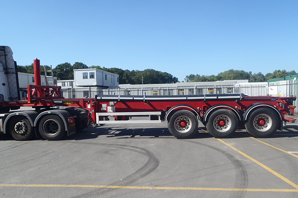 Skeletal Tipping Trailer