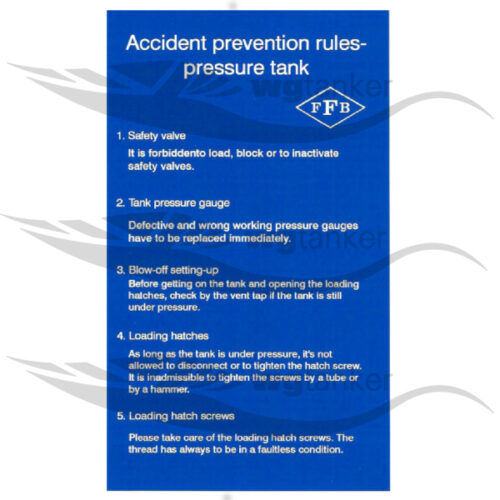 label accident prevention rules