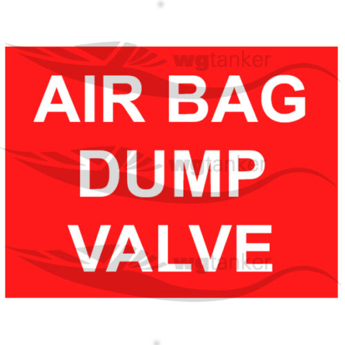label air bag dump valve