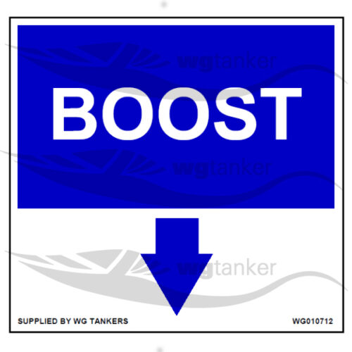 label boost blue