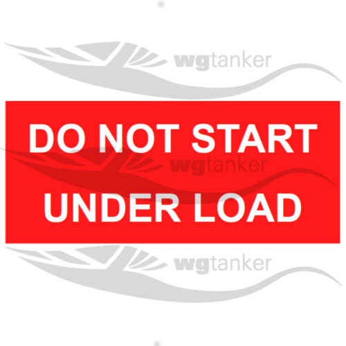 label do not start under load