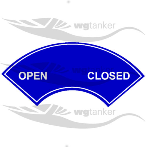 Label - Open Closed