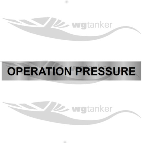 label operation pressure