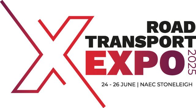 Logo that reads 'Road Transport EXPO 2025, 24 - 26 June | NAEC Stoneleigh'